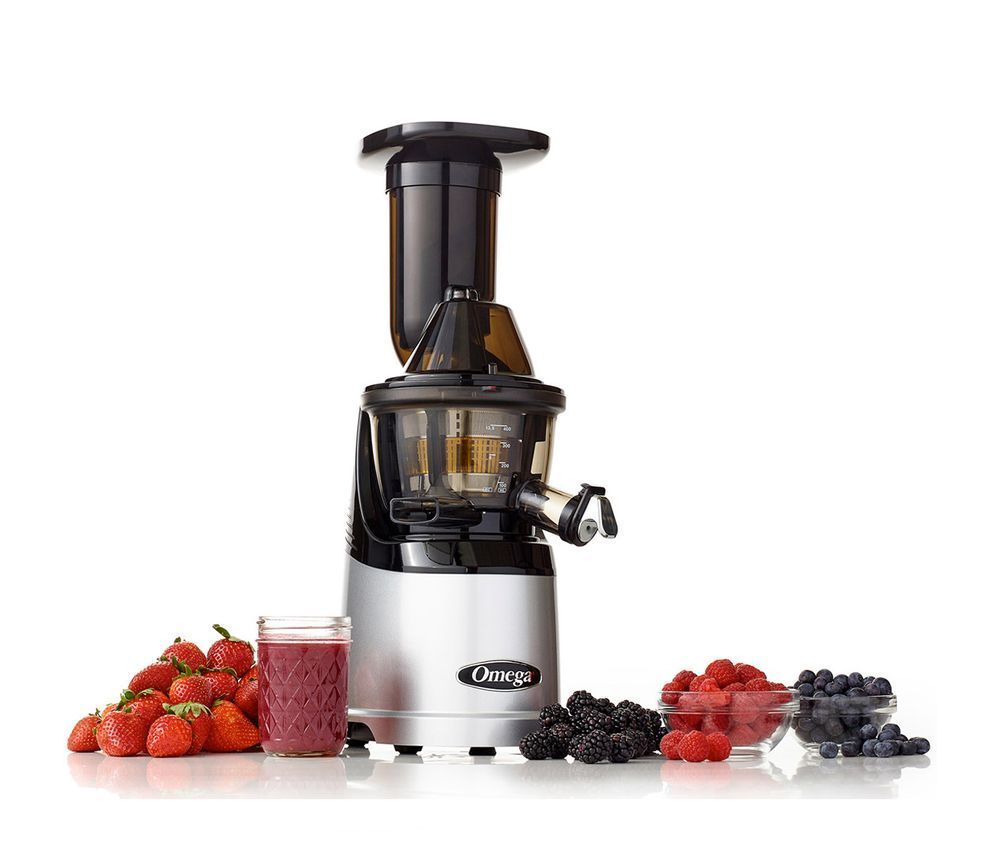 Omega Juicer MMV-702S (silver) шнековий соковитискач