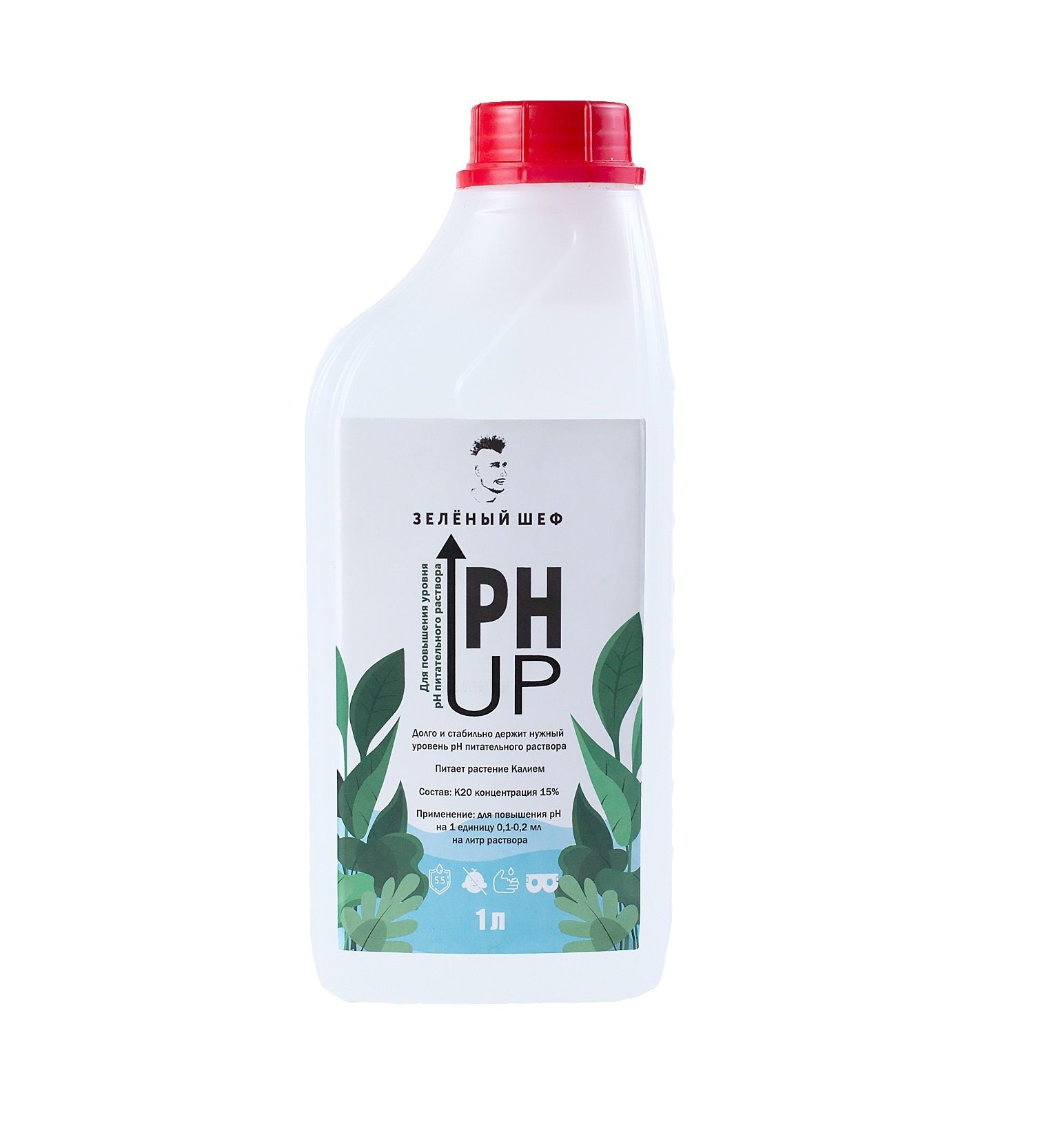 Ph-up 15% для нужного уровня ph-раствора, 100 мл, Мини упаковка (100 мл/гр)