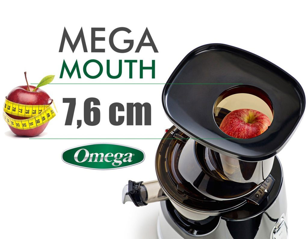 Широкая горловина Omega Juicer MMV-702